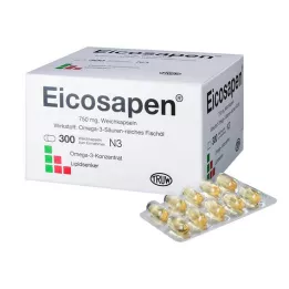 EICOSAPEN Minkštos kapsulės, 300 vnt