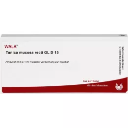 TUNICA gleivinės tiesiosios žarnos GL D 15 ampulės, 10X1 ml