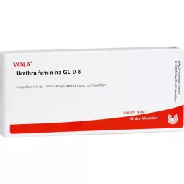 URETHRA feminina GL D 8 ampulės, 10X1 ml