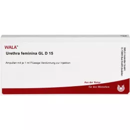URETHRA feminina GL D 15 ampulės, 10X1 ml