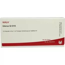 UTERUS GL D 15 ampulės, 10X1 ml