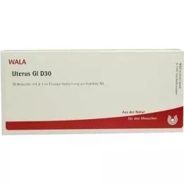 UTERUS GL D 30 ampulės, 10X1 ml