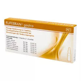 RUFEBRAN gastro ampulės, 10 vnt