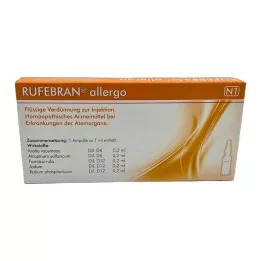 RUFEBRAN alergo ampulės, 10 vnt