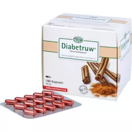 DIABETRUW Cinamono kapsulės, 180 vnt