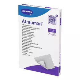 ATRAUMAN 7,5x10 cm sterilūs kompresai, 10 vnt
