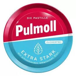 PULMOLL Itin stiprūs saldainiai be cukraus, 50 g