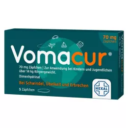VOMACUR 70 žvakučių, 5 vnt