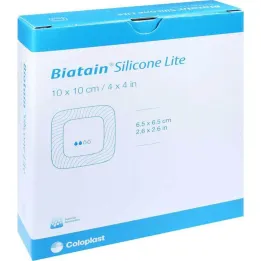 Biatain Silicone Lite putplasčio tvarstis 10x10 cm, 10 vnt