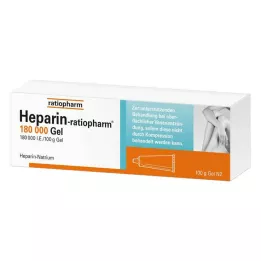 HEPARIN-RATIOPHARM 180 000 TV gelis, 100 g