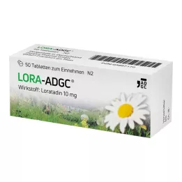 LORA ADGC Tabletės, 50 vnt