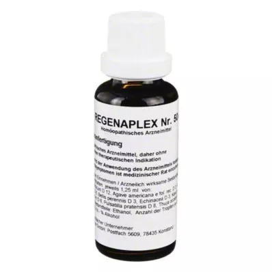 REGENAPLEX Nr.50 e lašai, 30 ml REGENAPLEX Nr.50 e lašai, 30 ml