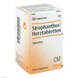 STROPHANTHUS COMP.Širdies tabletės, 50 vnt