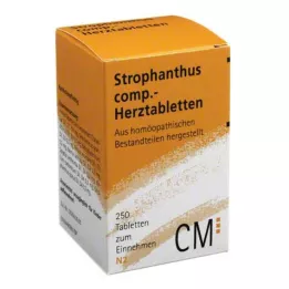 STROPHANTHUS COMP.Širdies tabletės, 250 vnt
