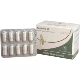 GINSENG SL Kietos kapsulės, 50 vnt