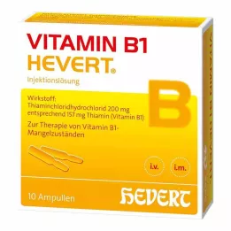 VITAMIN B1 HEVERT ampulės, 10 vnt