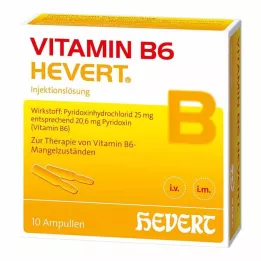 VITAMIN B6 HEVERT Ampulės, 10X2 ml