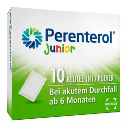 PERENTEROL Junior 250 mg miltelių buteliukas, 10 vnt