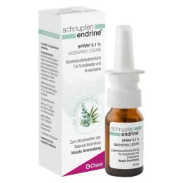 SCHNUPFEN ENDRINE 0,1% nosies purškalas, 10 ml