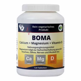 Kalcio magnio vitamino D tabletės, 120 vnt