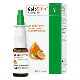 GELOSITIN Nosies priežiūros purškiklis, 15 ml