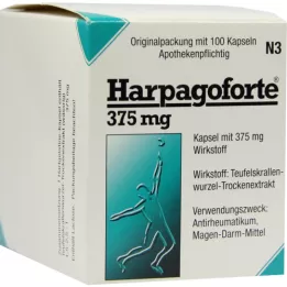 HARPAGOFORTE 375 mg kapsulės, 100 vnt