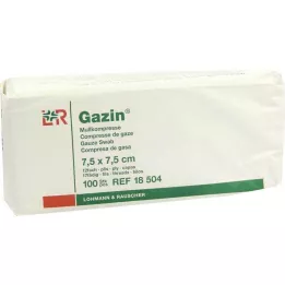 GAZIN Marlės komp. 7,5x7,5 cm nesterilus 12 kartų veikimas, 100 vnt