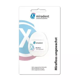 MIRADENT Mirafloss dantų siūlas nevaškuotas 20 m, 1 vnt