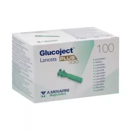 GLUCOJECT Lancetai PLUS 33 G, 100 vnt