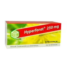 HYPERFORAT 250 mg plėvele dengtos tabletės, 60 vnt