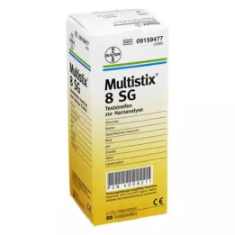 MULTISTIX 8 SG tyrimo juostelės, 50 vnt