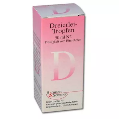 DREIERLEI Lašai, 50 ml DREIERLEI Lašai, 50 ml