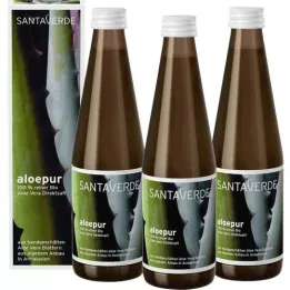 ALOE VERA SAFT 100 % ekologiškos ekonomikos pakuotė, 3X330 ml