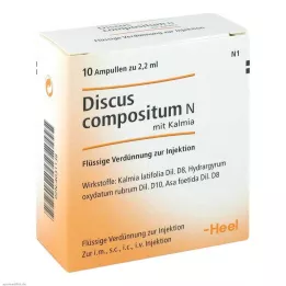 DISCUS compositum N su Kalmia ampulėmis, 10 vnt