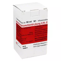 ISOTONISCHE NaCl tirpalas 0,9 % Eifelfango, 50 ml