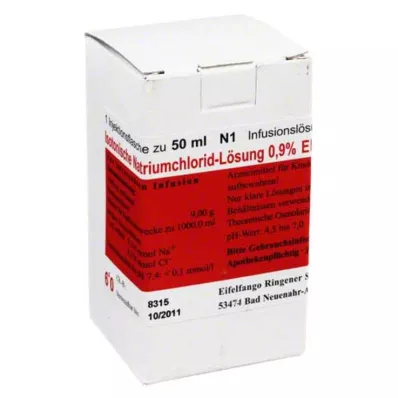ISOTONISCHE NaCl tirpalas 0,9 % Eifelfango, 50 ml ISOTONISCHE NaCl tirpalas 0,9 % Eifelfango, 50 ml