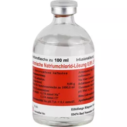 ISOTONISCHE NaCl tirpalas 0,9% Eifelfango, 20X100 ml