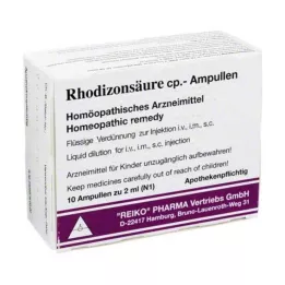RHODIZONSÄURE cp. Ampulės Injekcinis tirpalas, 10X2 ml