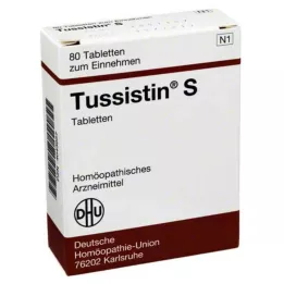 TUSSISTIN S tabletės, 80 vnt