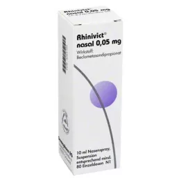 RHINIVICT nosies purškalas 0,05 mg, 10 ml