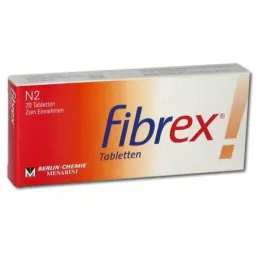 FIBREX Tabletės, 20 vnt