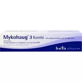 MYKOHAUG 3 Combi 3 Vag tabletės/25 g kremo, 1 vnt