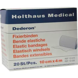 DEDERON Fiksaciniai tvarsčiai 10 cmx4 m, 20 vnt