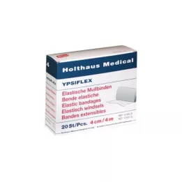 MULLBINDEN tamprus 4 cmx4 m, 20 vnt