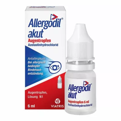 ALLERGODIL ūmūs akių lašai, 6 ml ALLERGODIL ūmūs akių lašai, 6 ml