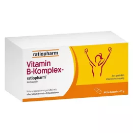 VITAMIN B-KOMPLEX-ratiopharm kapsulės, 60 vnt