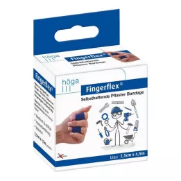 FINGERFLEX 2,5 cmx4,5 m mėlynas be latekso, 1 vnt