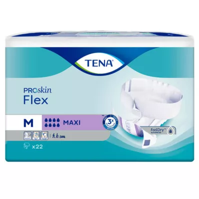 TENA FLEX maxi M, 22 vnt