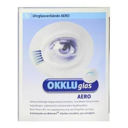 Occluglas Aero laikrodžio stiklo tvarstis, 5 vnt