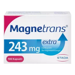 MAGNETRANS extra 243 mg kietos kapsulės, 100 vnt